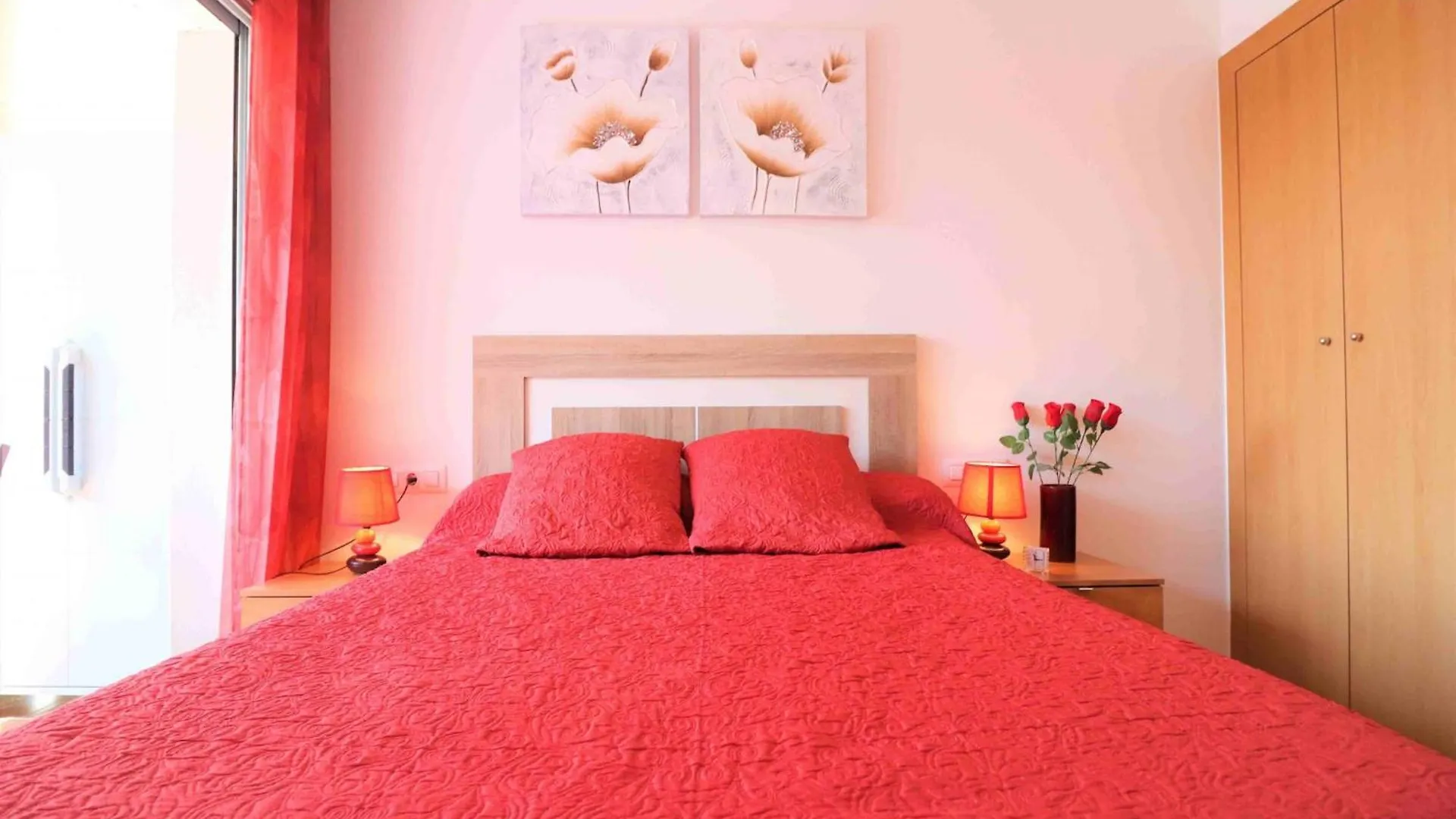 Pretty Apartment With Balcony Roses